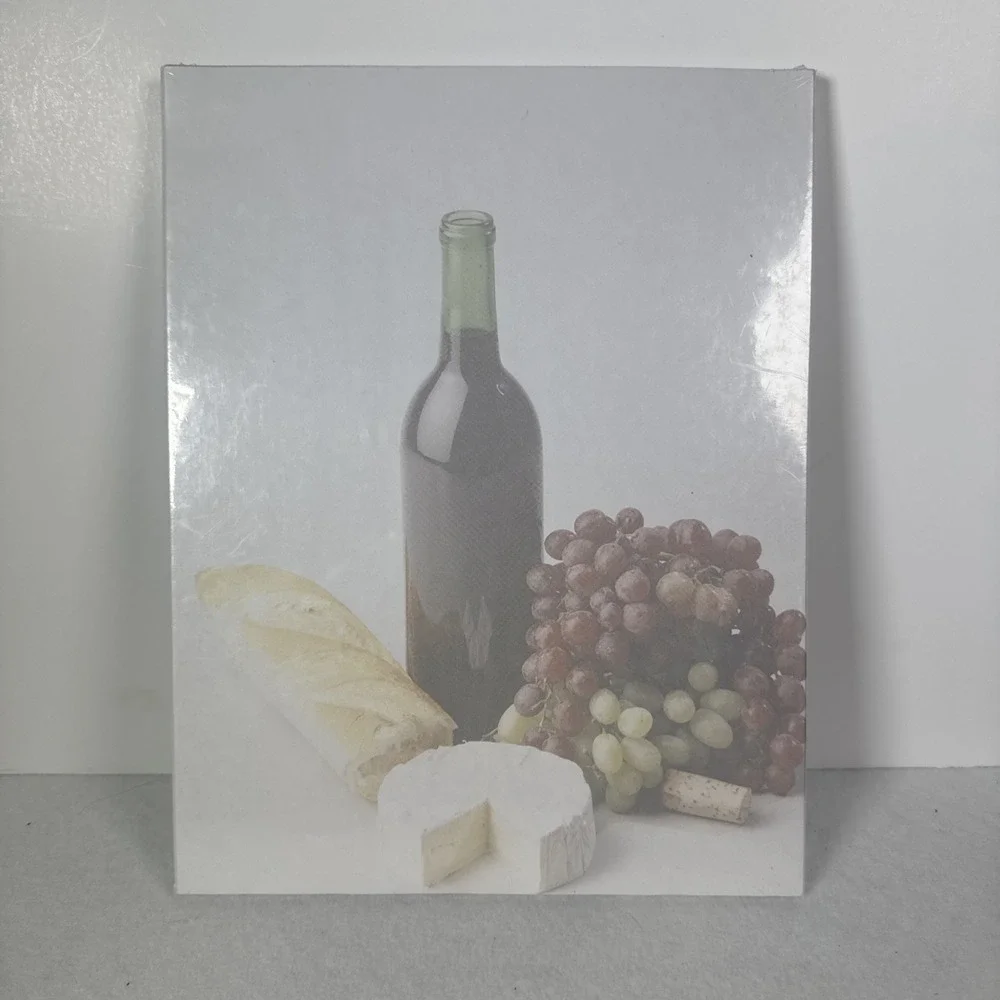 Geographics Vino & Cheese Design 100 Sheet Letterhead NEW In Package